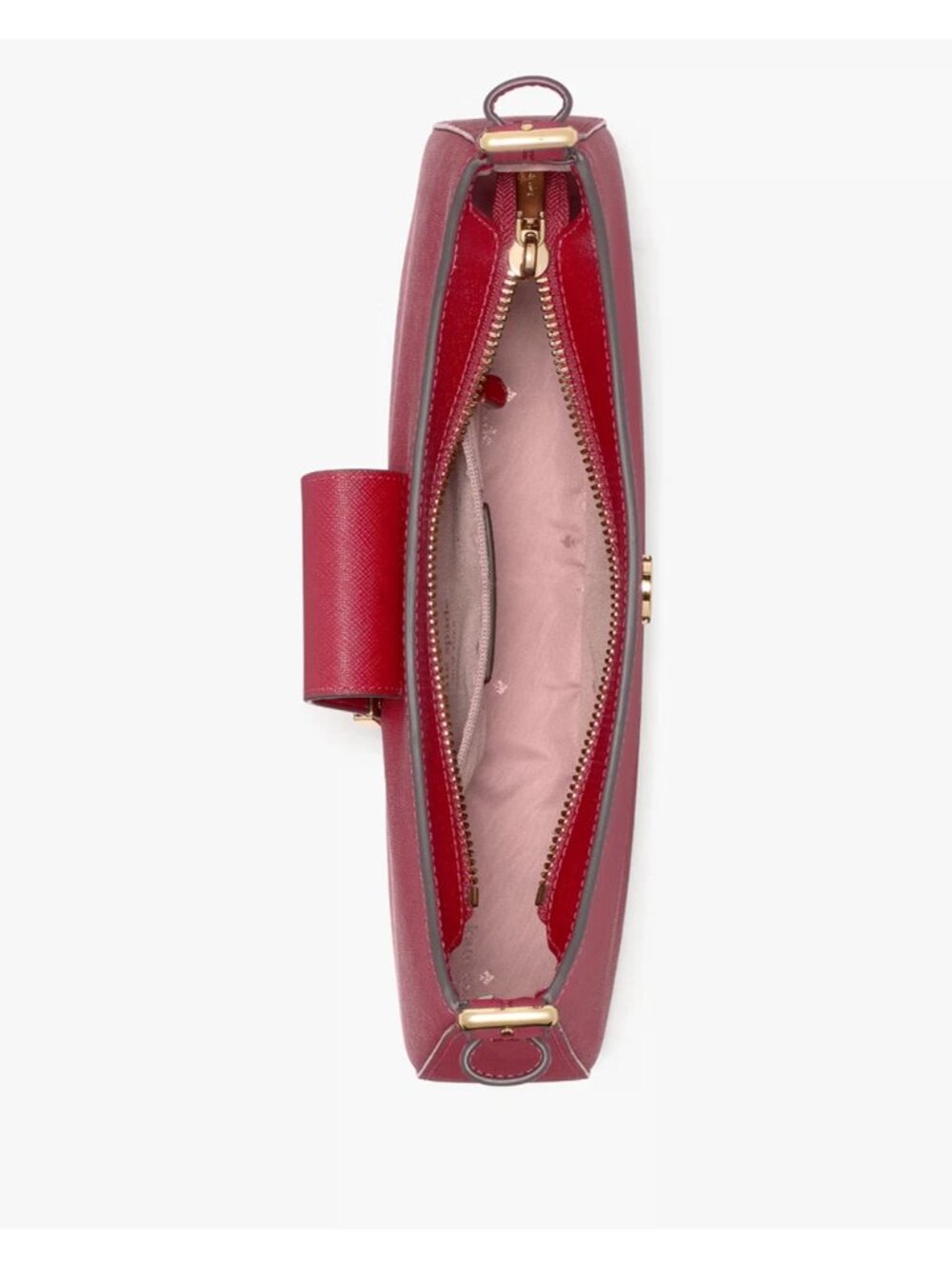 New Kate Spade New York Reegan Small Shoulder Bag Red Jam - Picture 5 of 5